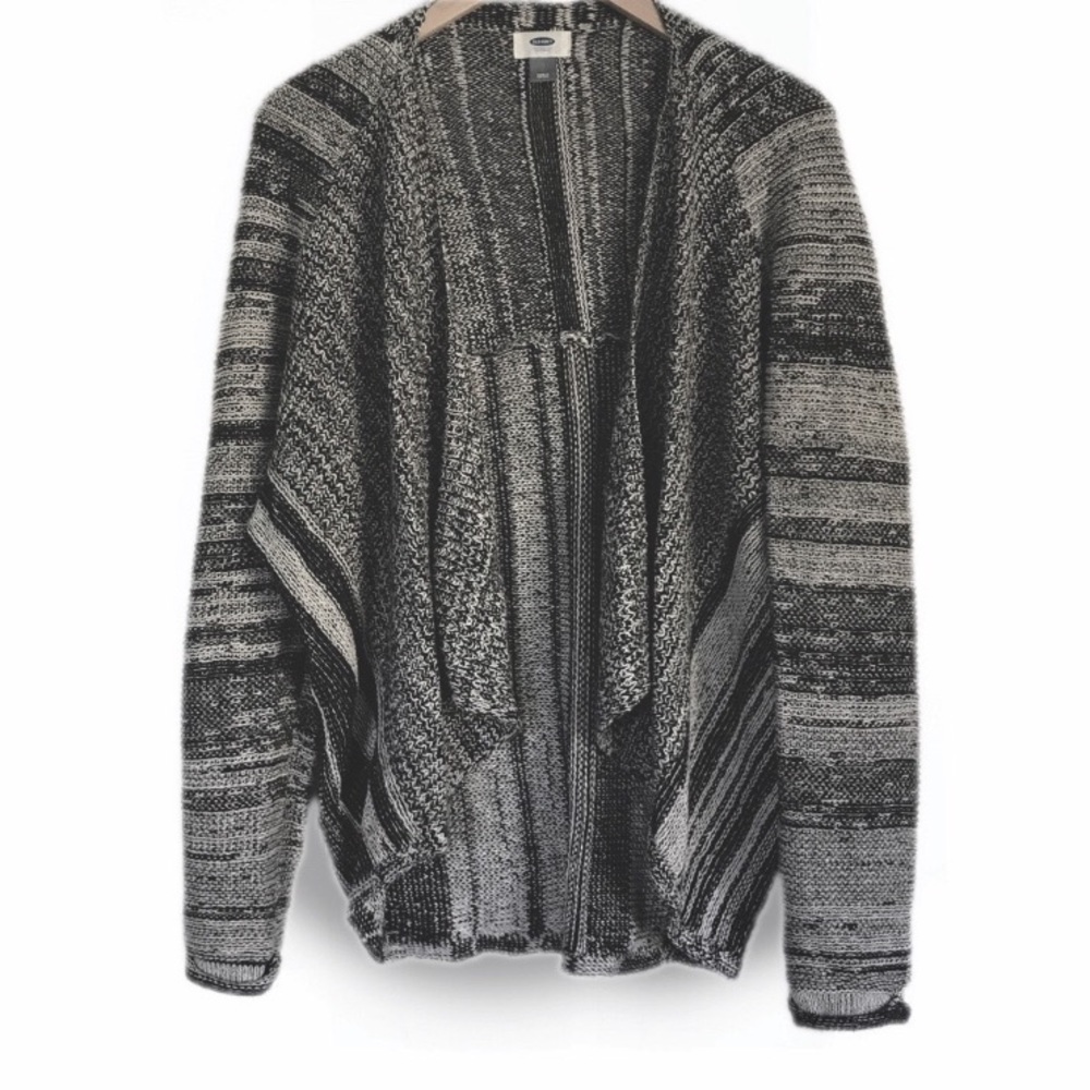 Old Navy Striped Dolman Style Open Cardigan